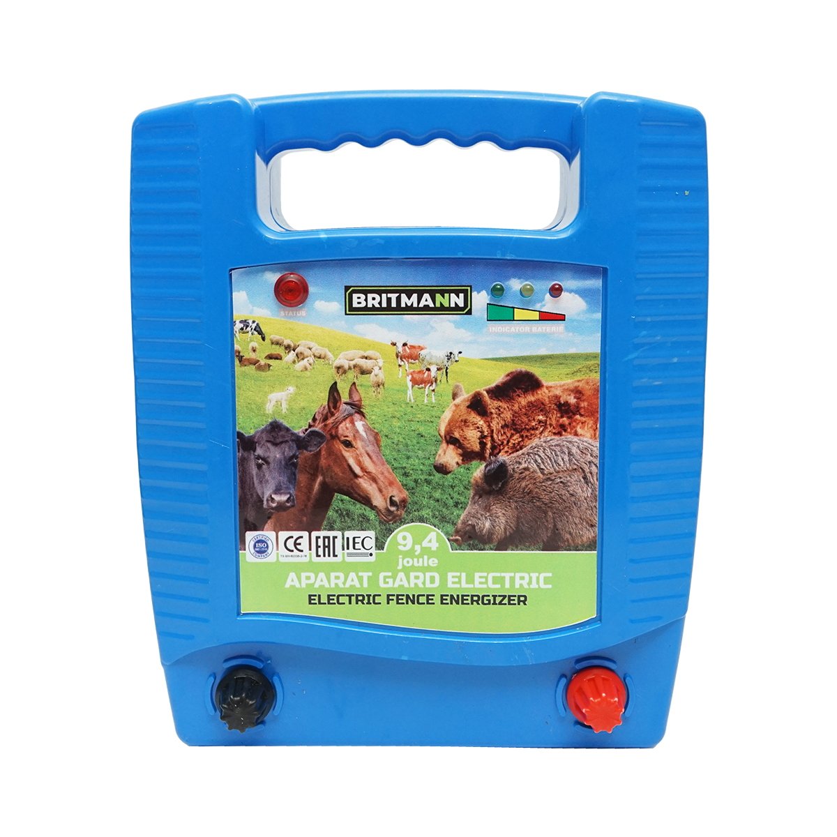 Aparat generator de impulsuri 9.4 Joule pentru gard electric 12-220V